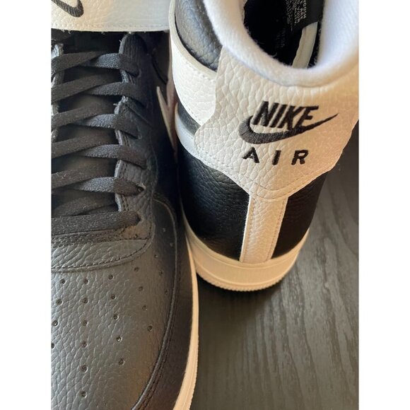 Nike Men's Air Force 1 High '07 Shoes (CT2303-002, Black/White) - Picture 3 of 7